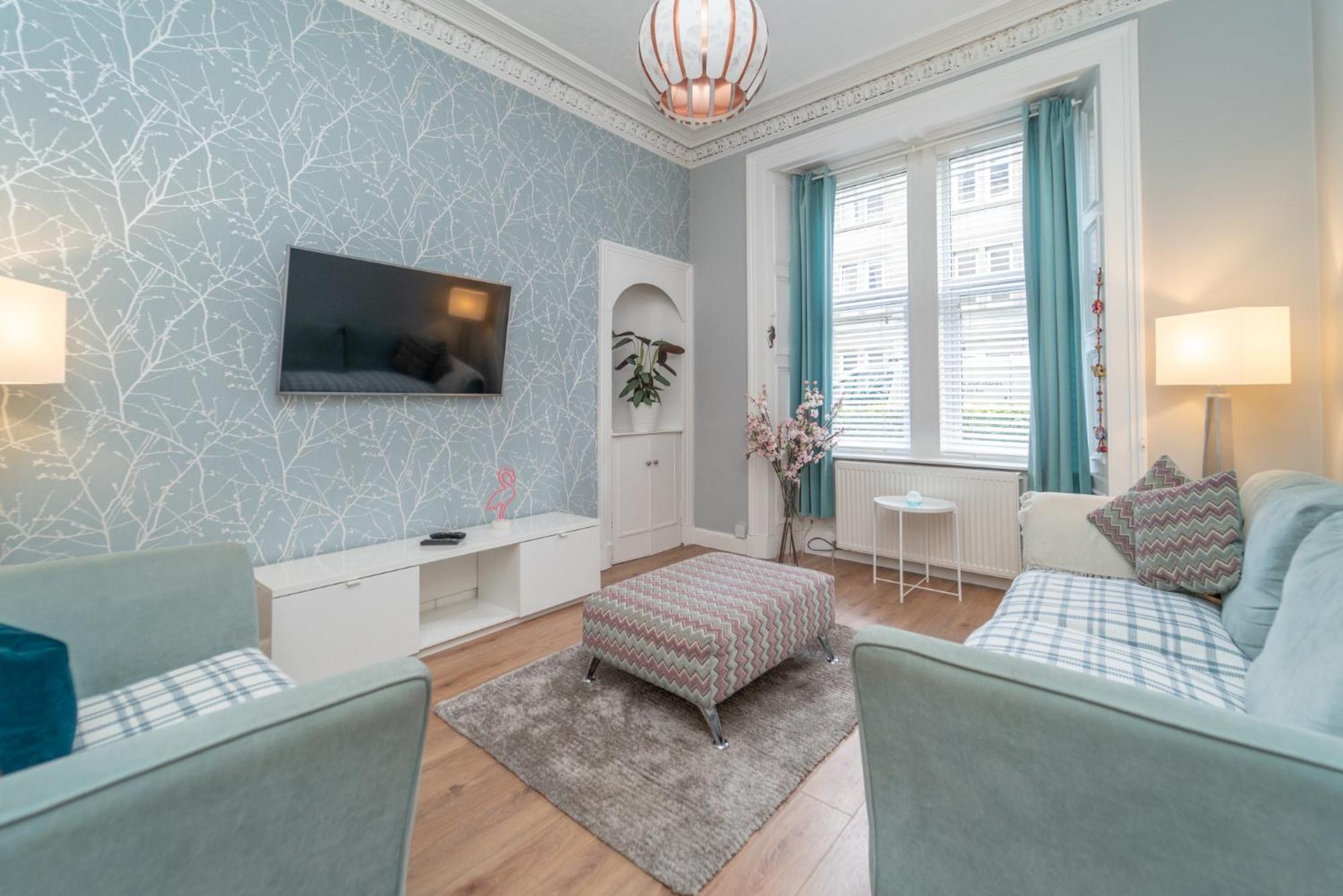 Beautiful Spacious Victorian Town House Apartment Edinburgh Bagian luar foto